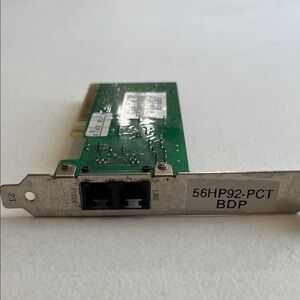 High-Performance Green and Silver Network Card